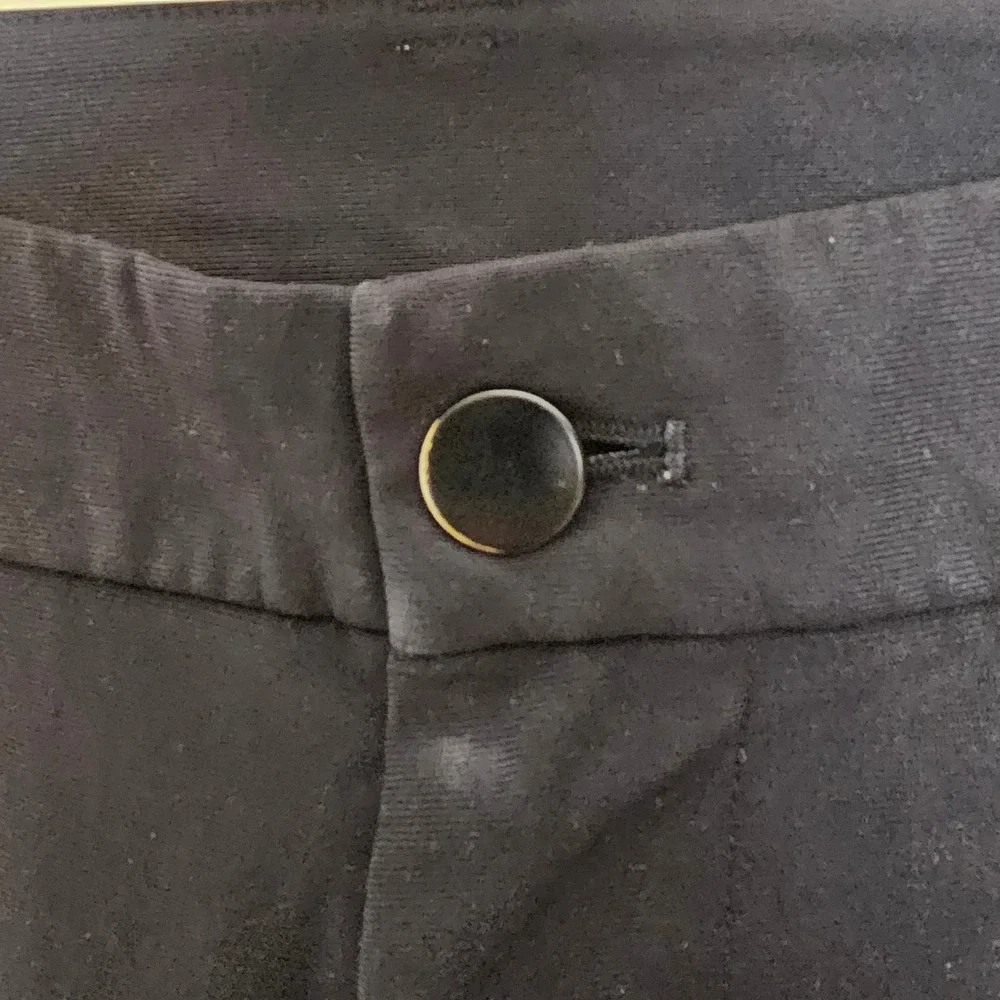 Lululemon Commission Pant Slim Warpstreme Black Mens 38